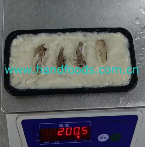 Frozen raw Crab meat