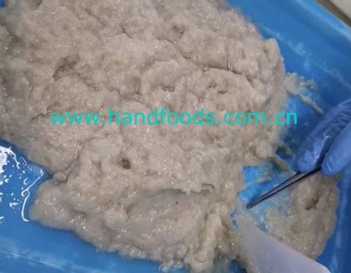 Frozen raw Crab meat