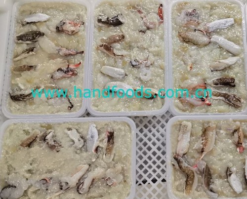 Frozen raw Crab meat