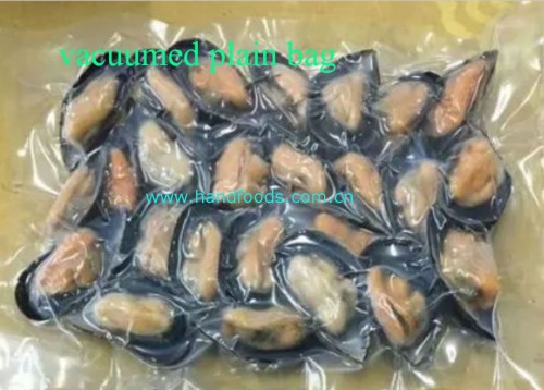 Frozen Cooked Half-Shell Blue Mussel